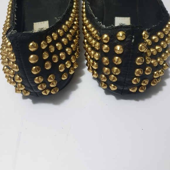 Steve Madden AUS9 leather studded pointed flats - Picture 7 of 11
